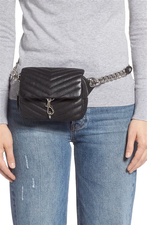 rebecca minkoff edie quilted belt bag